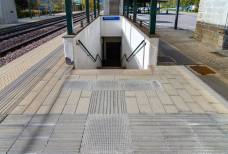 Bahnhof Freienfeld - Treppe
